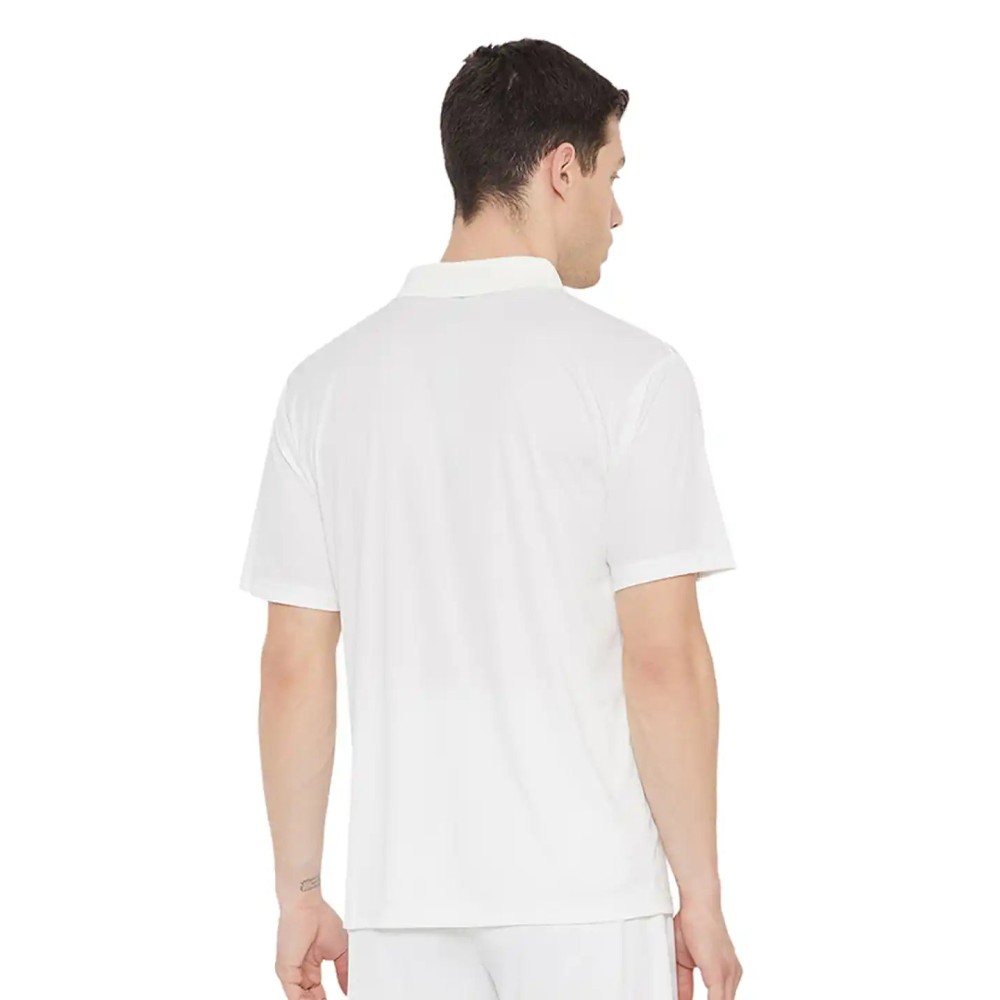 SG Junior Club Half Sleeve Cricket Shirt Whites, XS.Junior