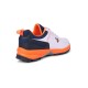 SG CLUB 6.0 Cricket Shoe: Classic White with Navy and Orange Accents for Style and Performance, Uk-4