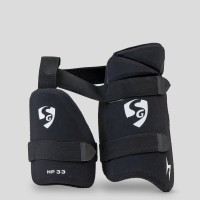 SG Combo HP 33 Prot Thigh Pad, Black, Adult, Right