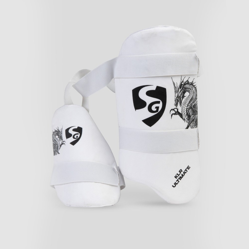 SG Combo KLR Ultimate Thigh Pad, White, Adult, Right SG Combo KLR Ultimate Thigh Pad, White, Adult, Right