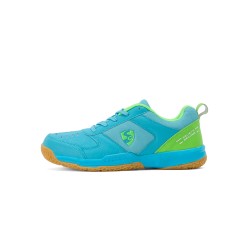 SG COURT PRO Shoes Aqua/Lime Green