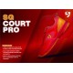 SG COURT PRO Shoes Red/Gold, Red/Gold, 4 SG COURT PRO Shoes Red/Gold, Red/Gold, 4