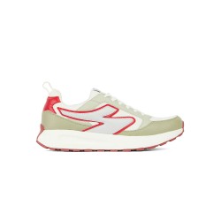SG CREST Lifestyle Shoes - Red/White/Beige