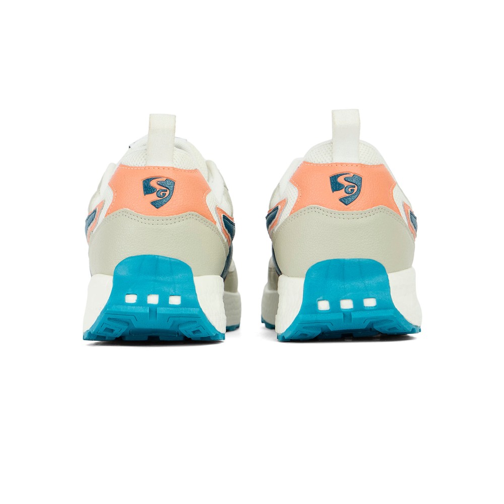 SG CREST Lifestyle Shoes - White/Green/Beige, 6, Green / White / Beige SG CREST Lifestyle Shoes - White/Green/Beige, 6, Green / White / Beige