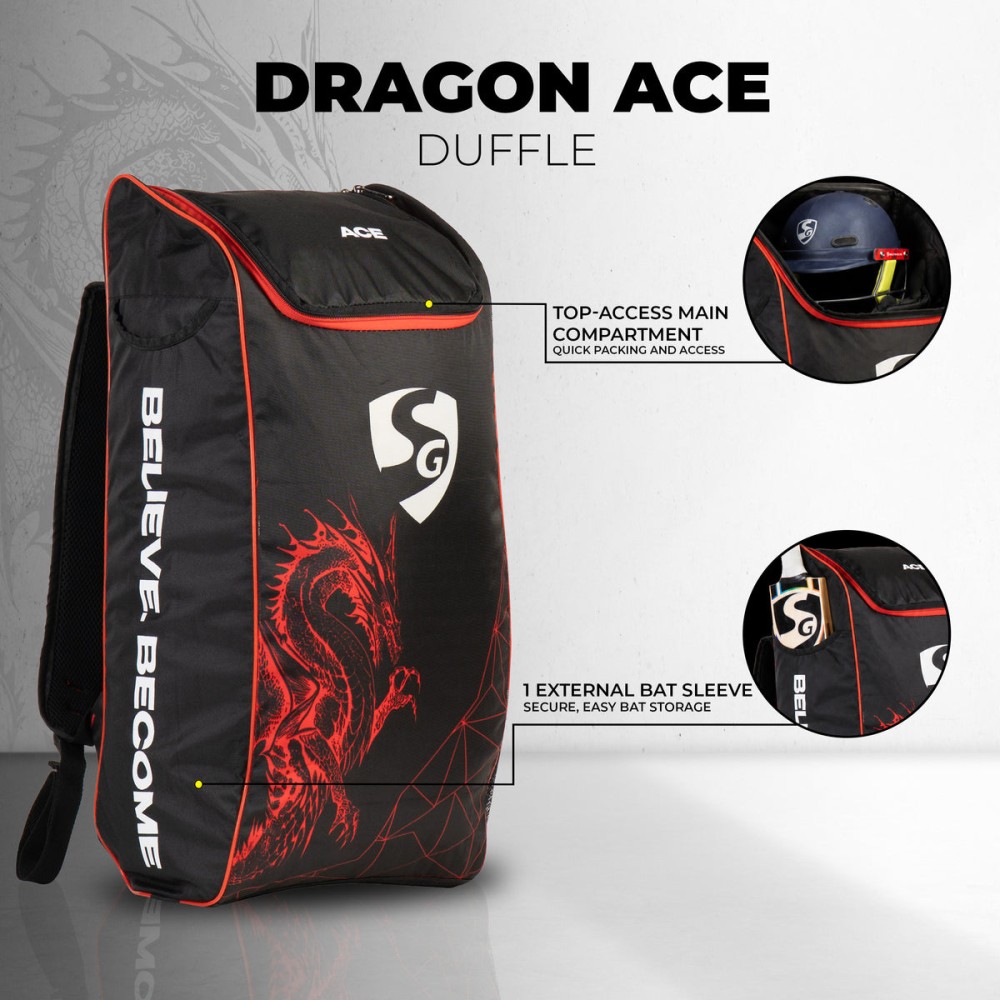 SG Dragon Ace Duffle Cricket Kit Bag SG Dragon Ace Duffle Cricket Kit Bag