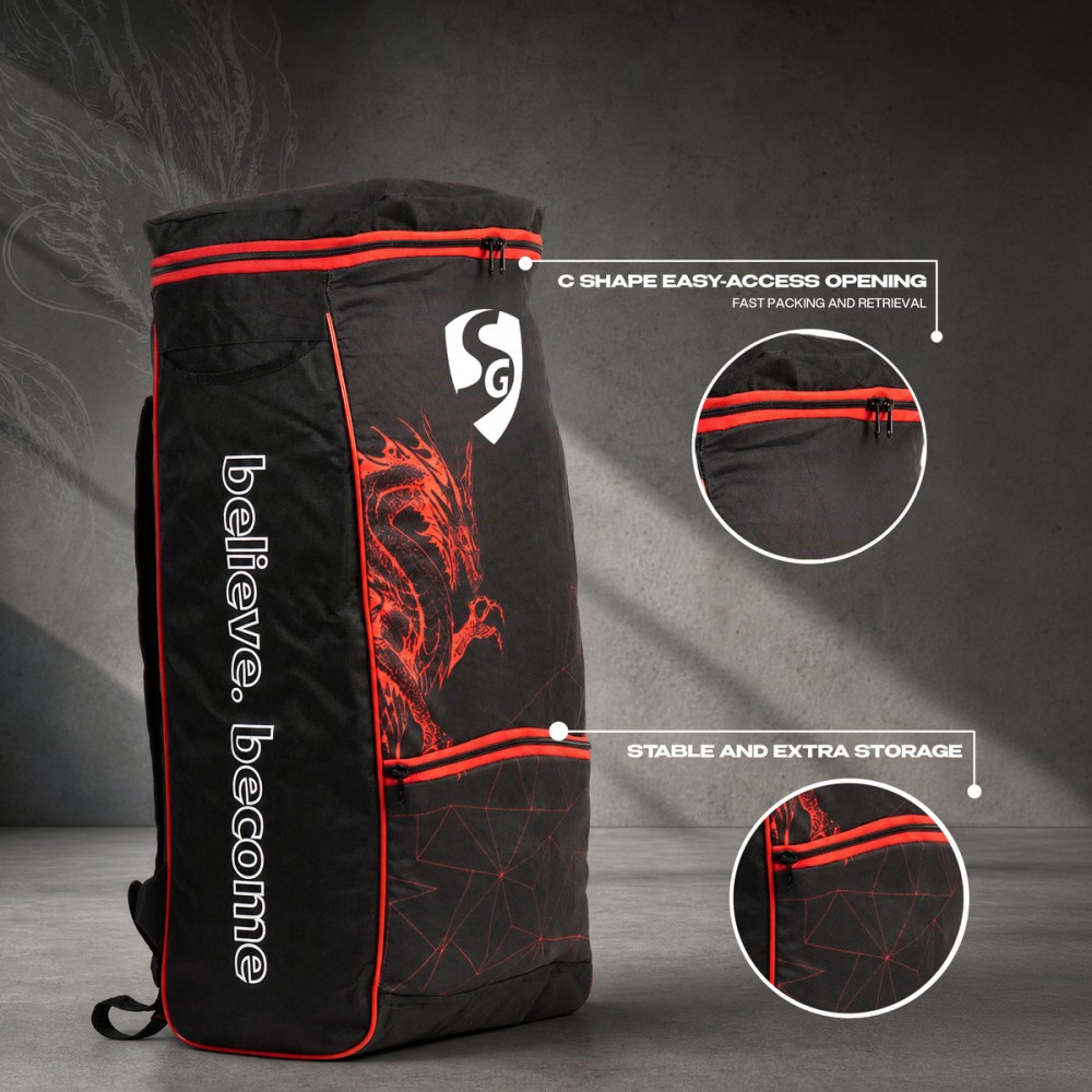 SG Dragon Optipak Duffle 1.0 Cricket Kit Bag SG Dragon Optipak Duffle 1.0 Cricket Kit Bag