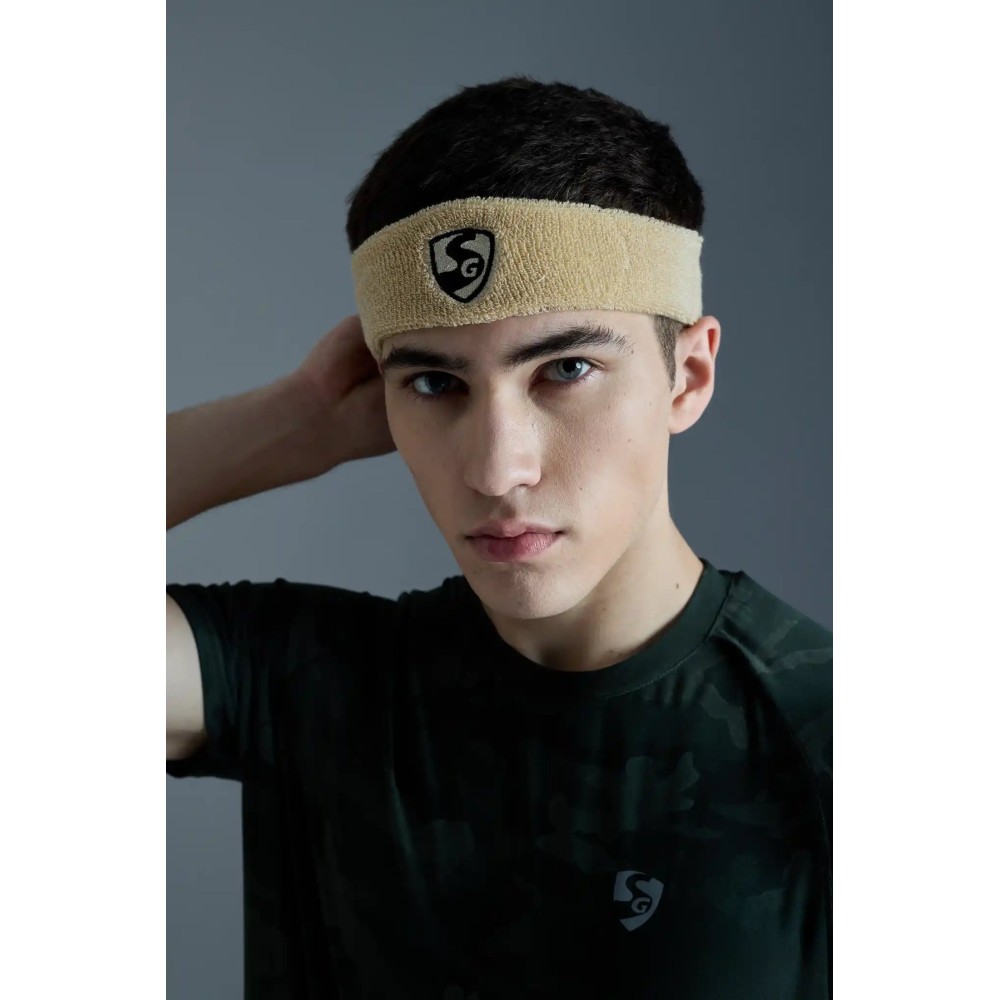 SG Enduro Headband – Cream, Cream