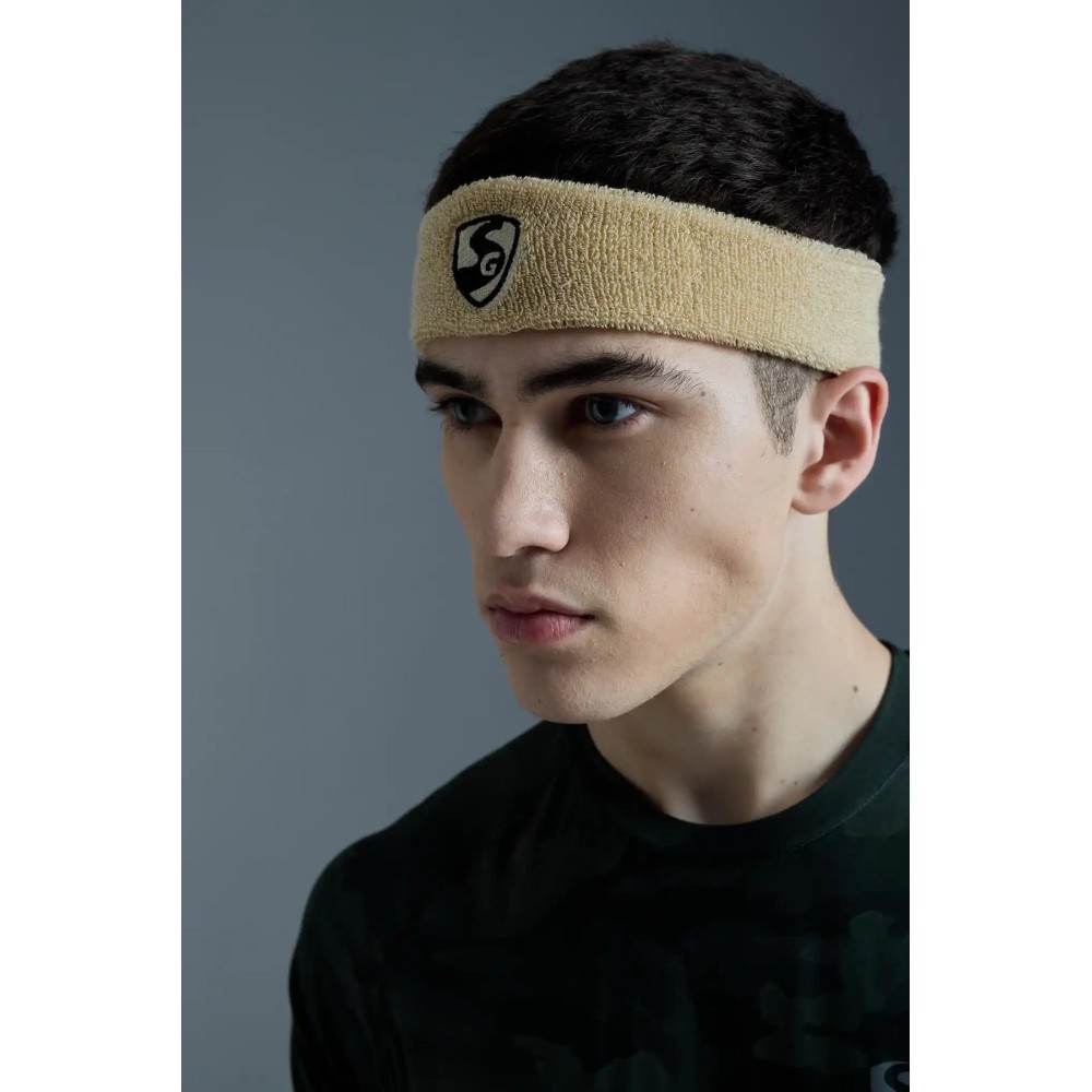 SG Enduro Headband – Cream, Cream