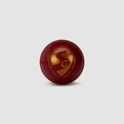 SG Everlast Tec Synthetic Cricket Ball (Red) (Pack of 3), Adult