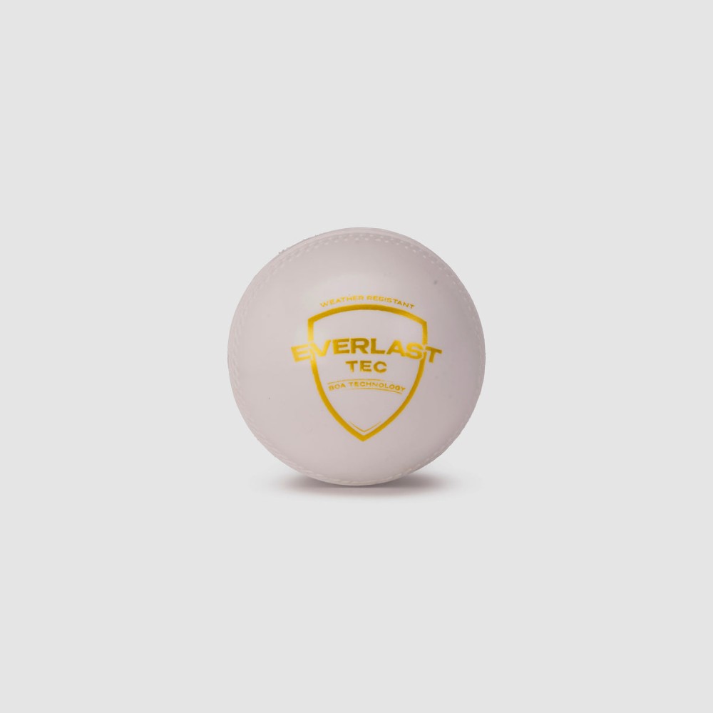 SG Everlast Tec Synthetic Cricket Ball (White) (Pack of 3), Adult SG Everlast Tec Synthetic Cricket Ball (White) (Pack of 3), Adult
