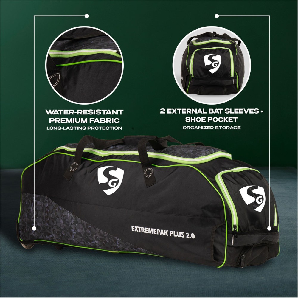 SG Extremepak 2.0 Plus Trolly Kit Bag, L SG Extremepak 2.0 Plus Trolly Kit Bag, L