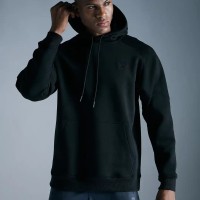 SG Fleece Hoodie For Men And Boys, S, Black