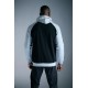 SG Fleece Hoodie For Men And Boys, S, Black/Grey