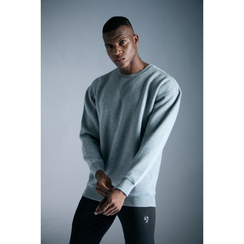 SG Fleece Sweatshirts For Men And Boys, S, Grey Heather