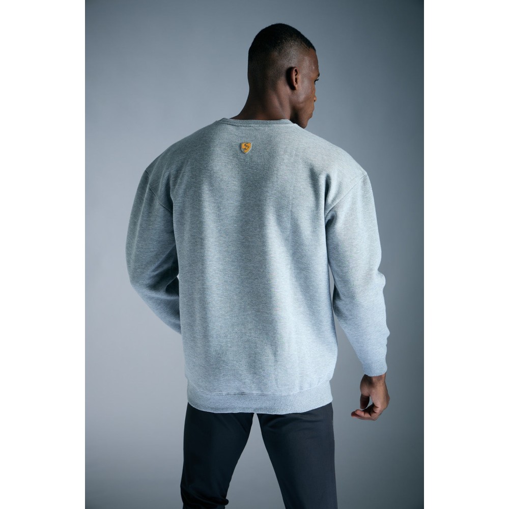 SG Fleece Sweatshirts For Men And Boys, S, Grey Heather