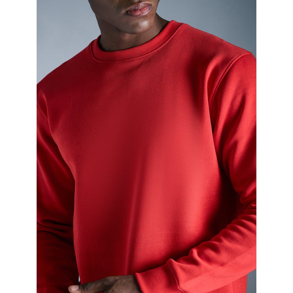 SG Fleece Sweatshirts For Men And Boys, S, red