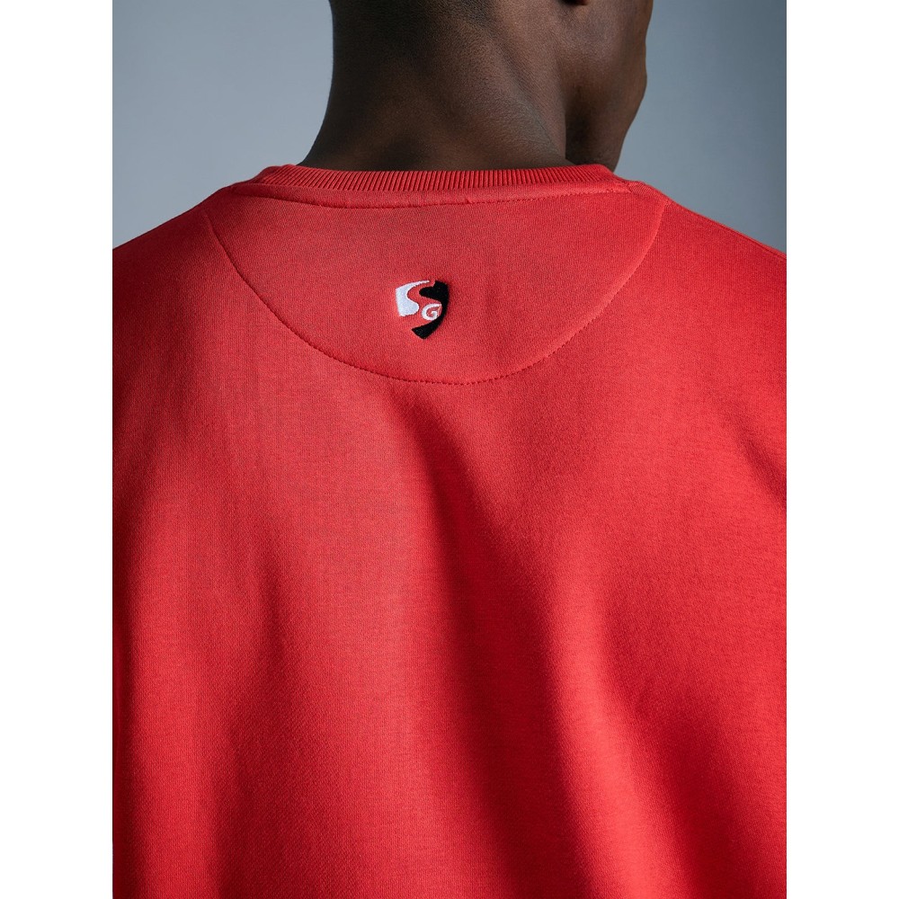 SG Fleece Sweatshirts For Men And Boys, S, red