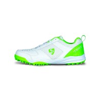 SG FUSION Lightweight and Durable Sports Shoes for Enhanced Performance - Lime/White, Uk-2, Lime/ White