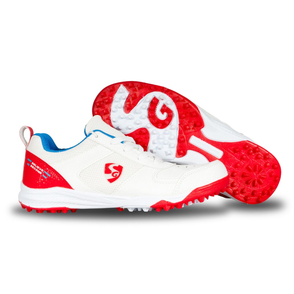 SG FUSION Lightweight and Durable Sports Shoes for Enhanced Performance - Red/Blue, Uk-2, Red/ Blue SG FUSION Lightweight and Durable Sports Shoes for Enhanced Performance - Red/Blue, Uk-2, Red/ Blue