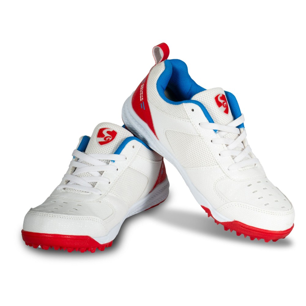 SG FUSION Lightweight and Durable Sports Shoes for Enhanced Performance - Red/Blue, Uk-2, Red/ Blue SG FUSION Lightweight and Durable Sports Shoes for Enhanced Performance - Red/Blue, Uk-2, Red/ Blue