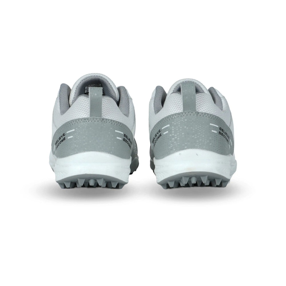 SG FUSION Lightweight and Durable Sports Shoes for Enhanced Performance - Grey/White, Uk-2, Grey/ White