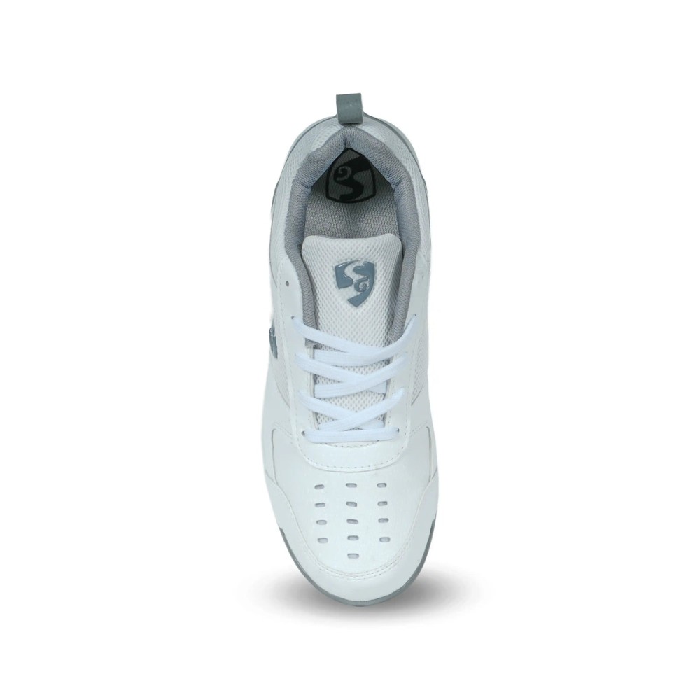 SG FUSION Lightweight and Durable Sports Shoes for Enhanced Performance - Grey/White, Uk-2, Grey/ White