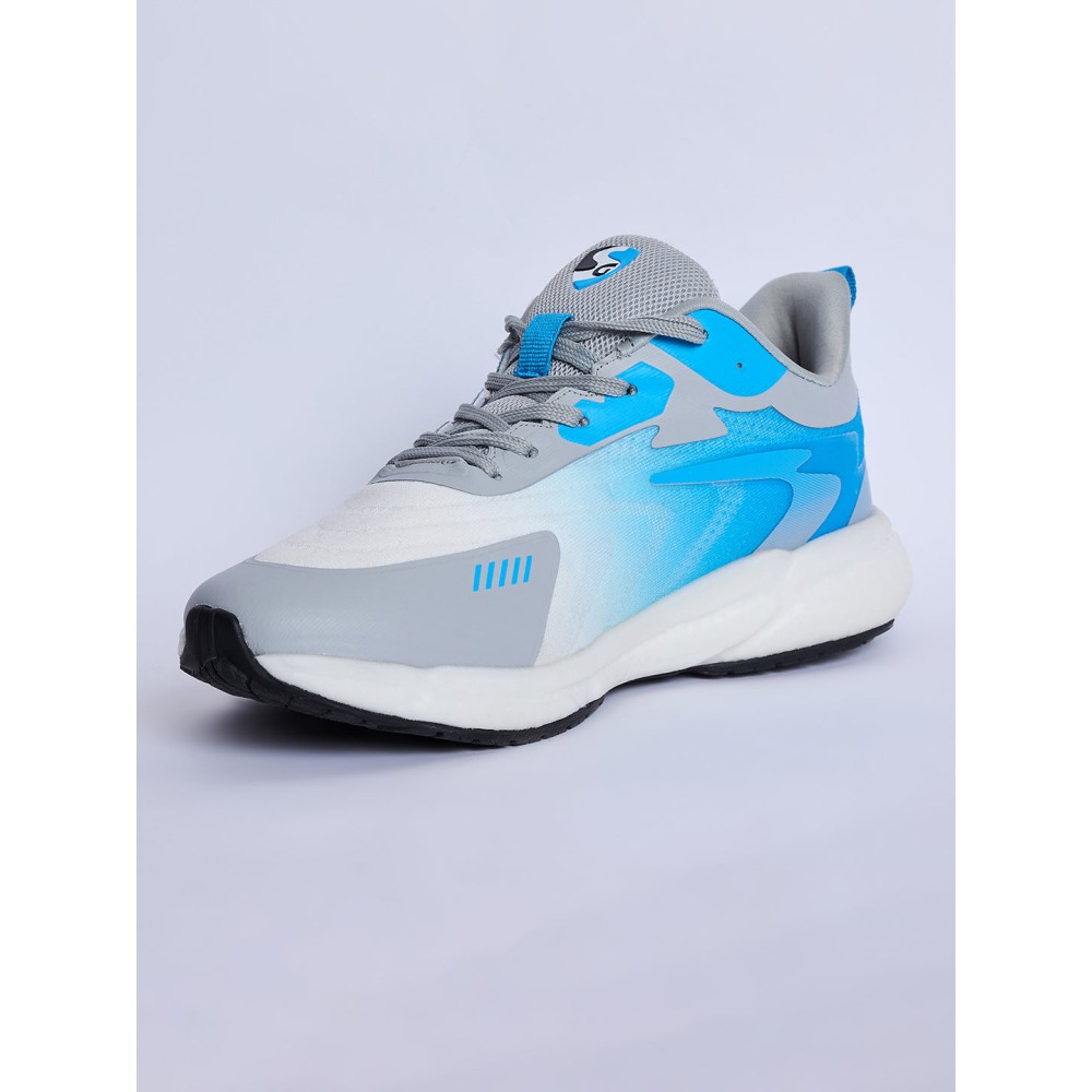 SG GLIDE Running Sports Shoes Men and Boys - Sky/White/Grey, 6, Sky / White / Grey