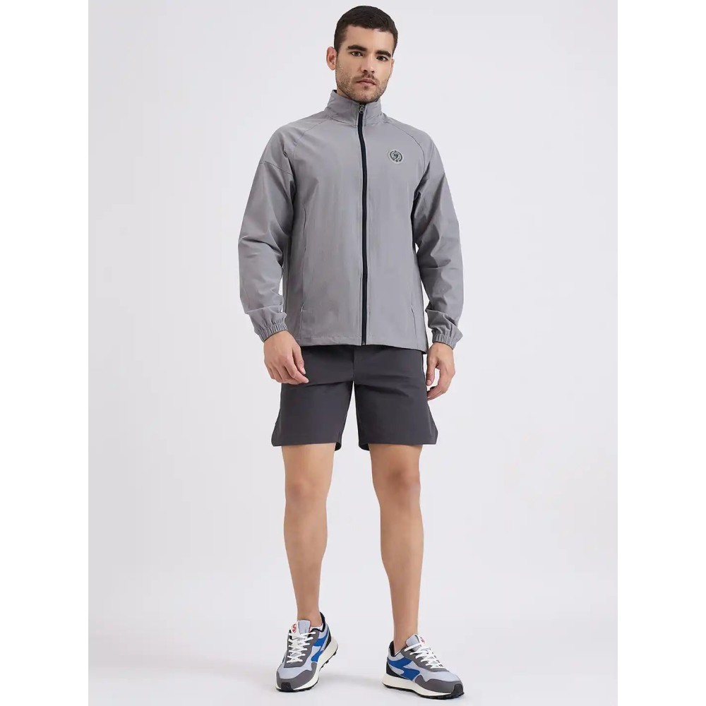 SG H1MJ84051 Men Light Grey Jacket, Light Grey, S