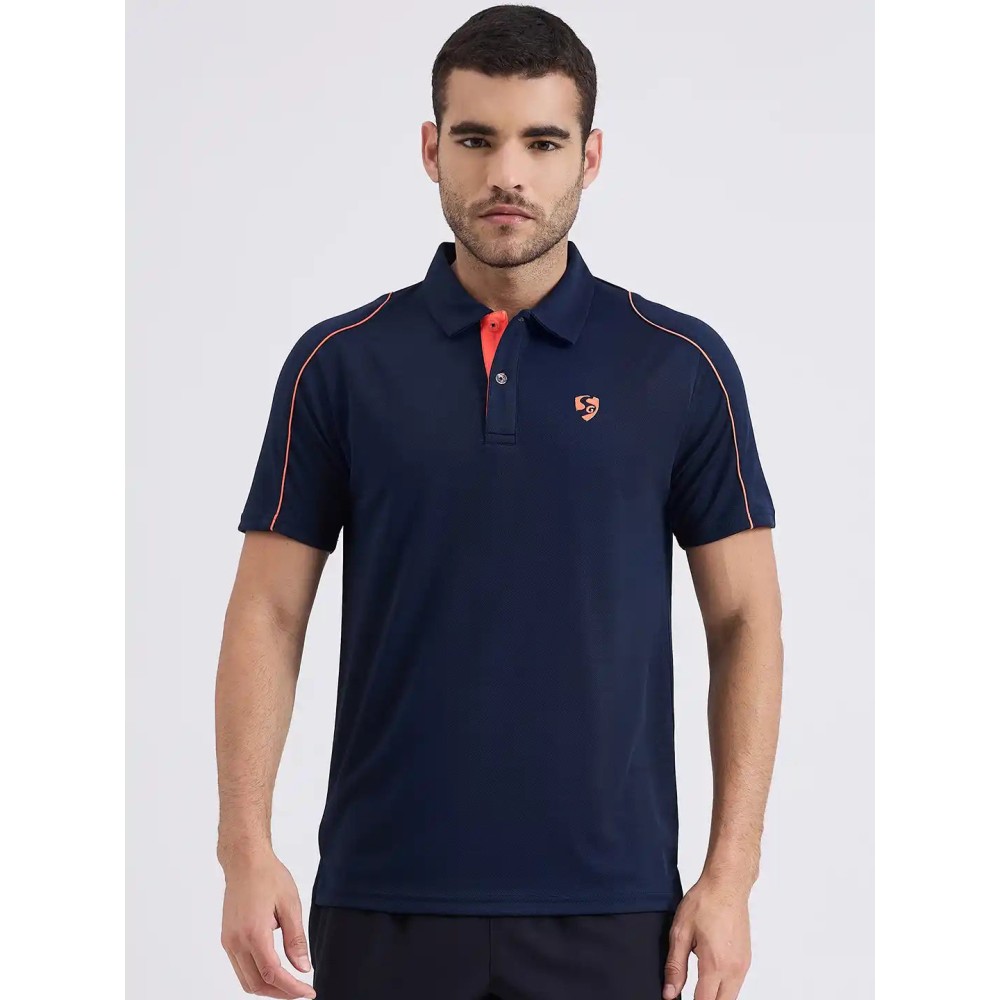 SG H1MP83792 Men Navy/Navy Polo T-Shirt, Navy/Navy, S SG H1MP83792 Men Navy/Navy Polo T-Shirt, Navy/Navy, S