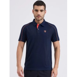 SG H1MP83792 Men Navy/Navy Polo T-Shirt