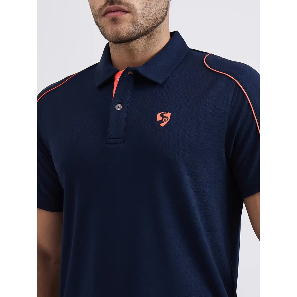 SG H1MP83792 Men Navy/Navy Polo T-Shirt, Navy/Navy, S SG H1MP83792 Men Navy/Navy Polo T-Shirt, Navy/Navy, S