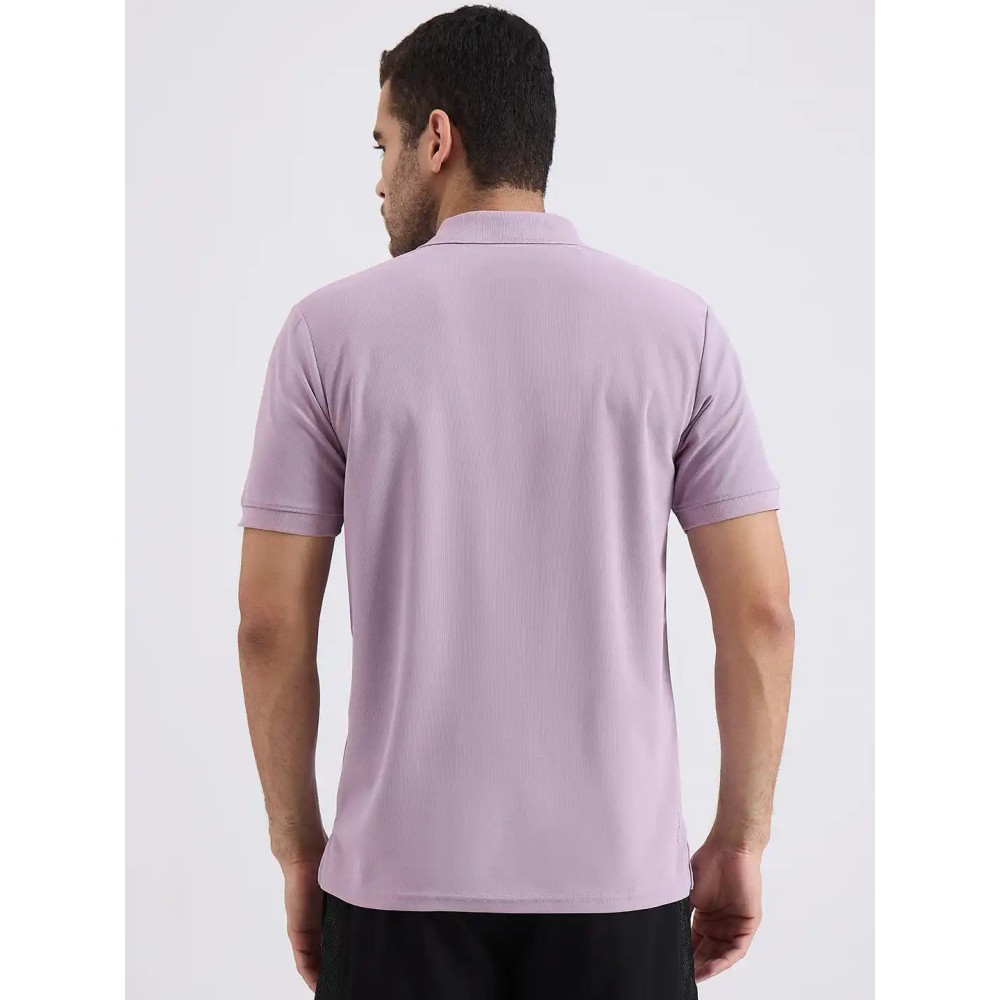 SG H1MP83802 Men Mauve Polo T-Shirt, Mauve, S SG H1MP83802 Men Mauve Polo T-Shirt, Mauve, S