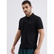 SG H1MP83811 Men Black Polo T-Shirt, Black, S SG H1MP83811 Men Black Polo T-Shirt, Black, S