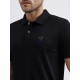 SG H1MP83811 Men Black Polo T-Shirt, Black, S SG H1MP83811 Men Black Polo T-Shirt, Black, S