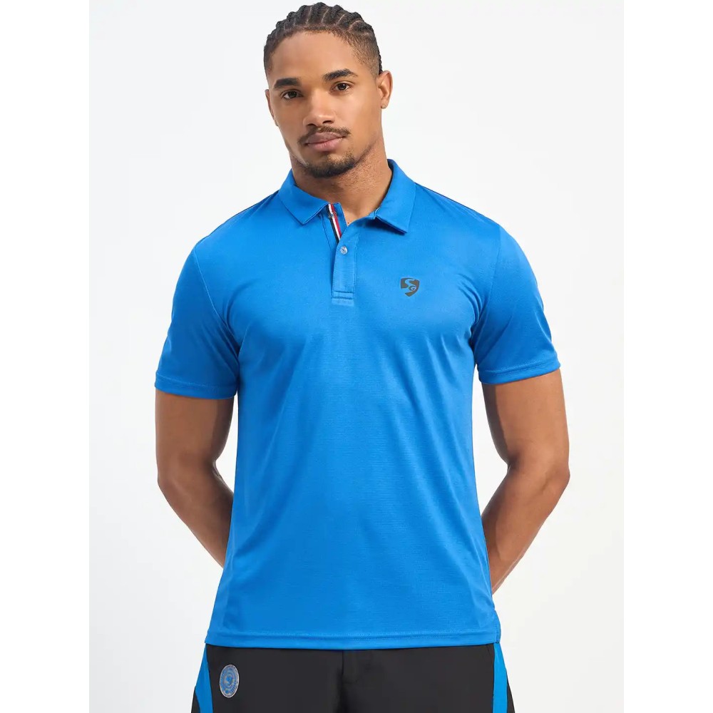 SG H1MP83812 Men Royal Polo T-Shirt, Royal Blue, S SG H1MP83812 Men Royal Polo T-Shirt, Royal Blue, S