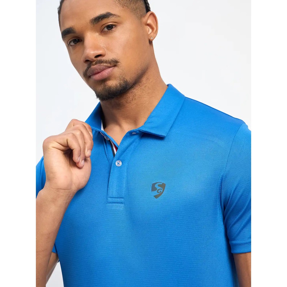 SG H1MP83812 Men Royal Polo T-Shirt, Royal Blue, S SG H1MP83812 Men Royal Polo T-Shirt, Royal Blue, S