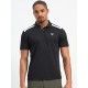 SG H1MP83842 Men Black Polo T-Shirt, Black, S SG H1MP83842 Men Black Polo T-Shirt, Black, S
