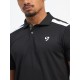 SG H1MP83842 Men Black Polo T-Shirt, Black, S SG H1MP83842 Men Black Polo T-Shirt, Black, S
