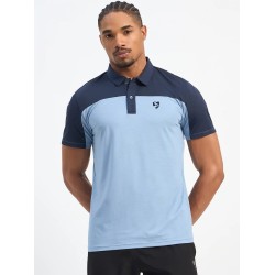 SG H1MP83881 Men Dusk Blue/Navy Polo T-Shirt