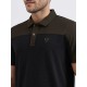 SG H1MP83882 Men Black/Olive Polo T-Shirt, Black/ Olive, S