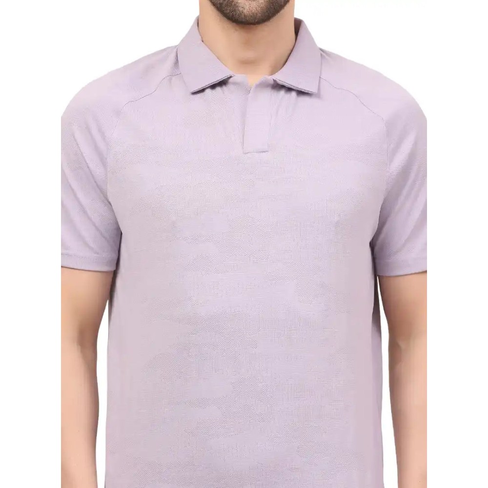SG H1MP84091 Men Ash Voilet Polo T-Shirt, Ash Voilet, S SG H1MP84091 Men Ash Voilet Polo T-Shirt, Ash Voilet, S