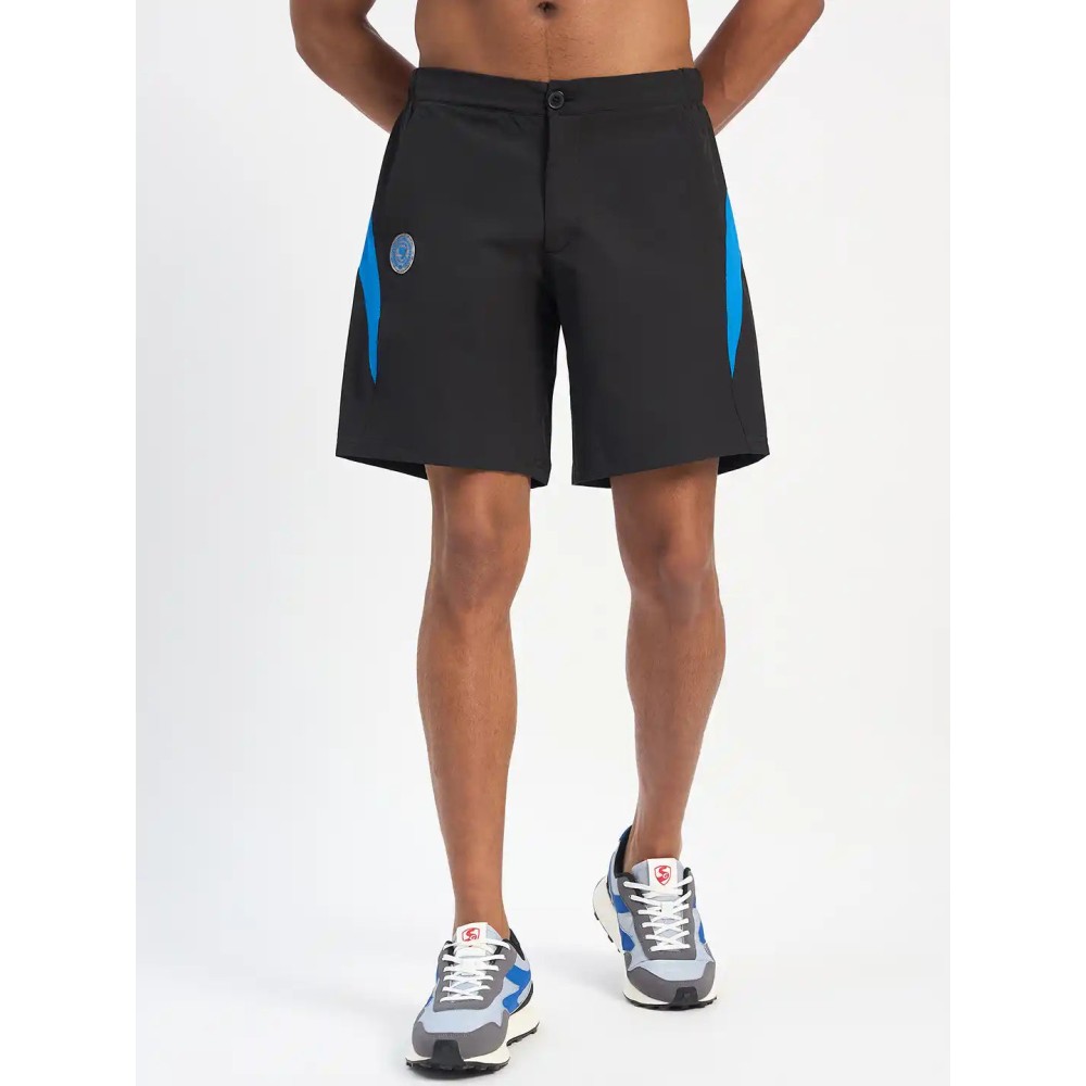 SG H1MS83901 Men Black Shorts, Black, S