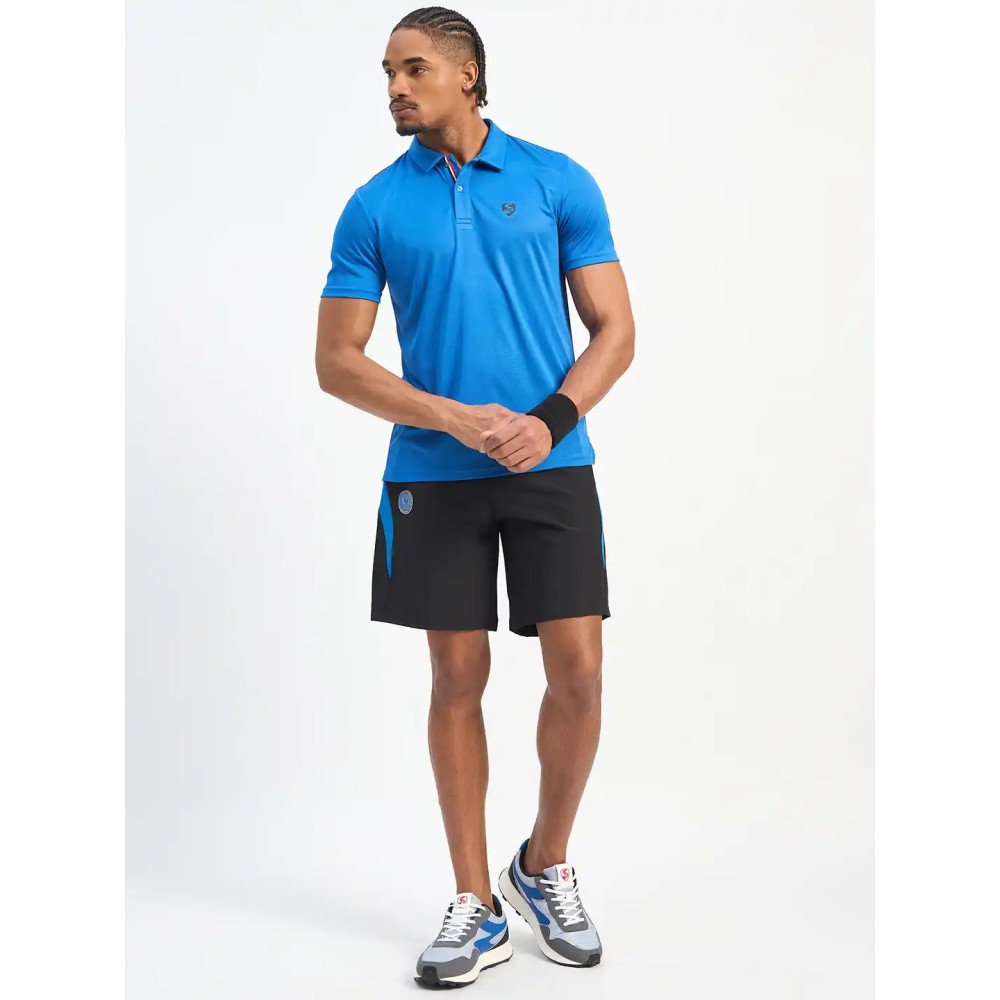 SG H1MS83901 Men Black Shorts, Black, S