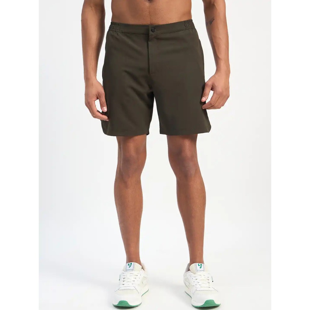 SG H1MS83922 Men Olive Shorts, Olive, S