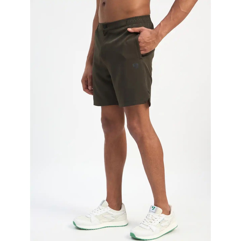SG H1MS83922 Men Olive Shorts, Olive, S