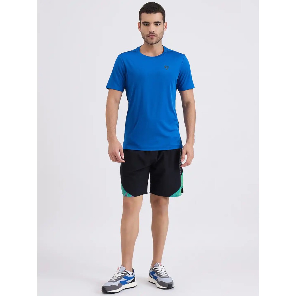SG H1MS83942 Men Black Shorts, Black, S