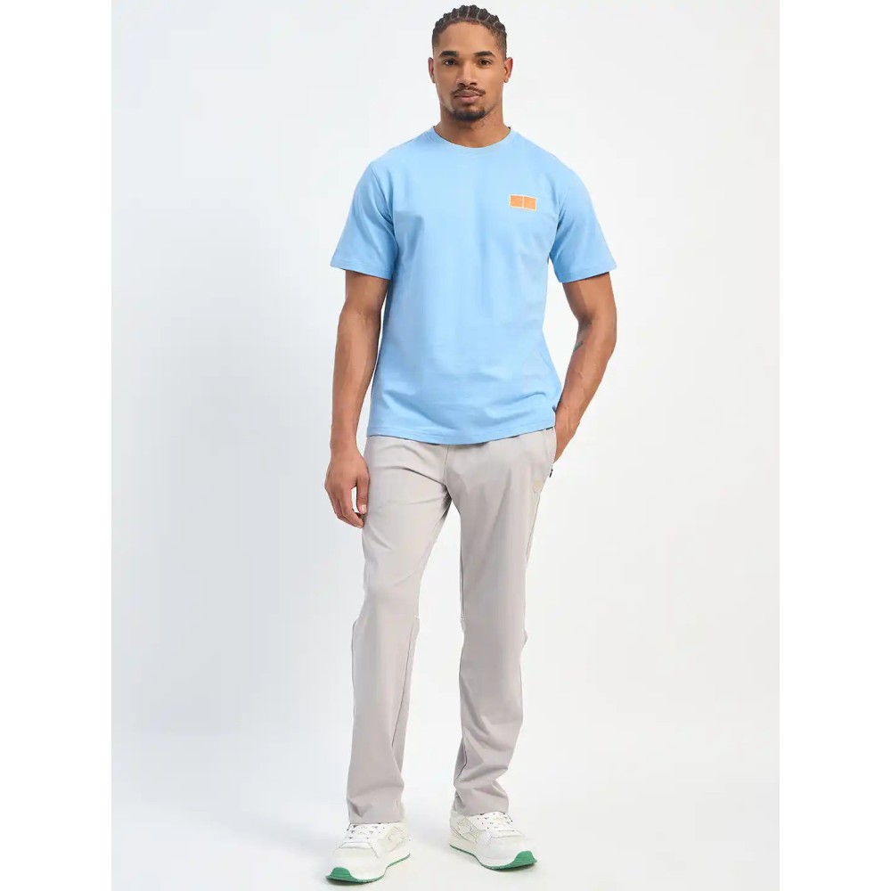 SG H1MT83181 Men Blue T-Shirt, Blue, S