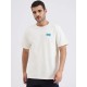SG H1MT83182 Men Cream T-Shirt, Cream, S SG H1MT83182 Men Cream T-Shirt, Cream, S