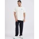 SG H1MT83182 Men Cream T-Shirt, Cream, S SG H1MT83182 Men Cream T-Shirt, Cream, S