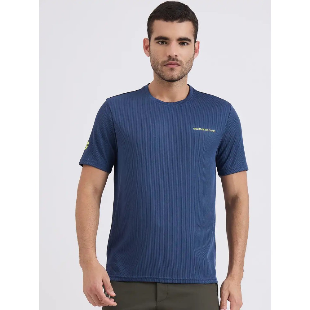 SG H1MT83652 Men Vintage Indigo T-Shirt, Vintage Indigo, S